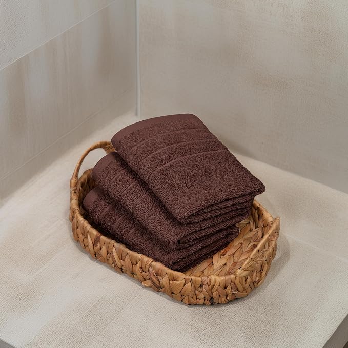 6 Piece Hand Towels Set 16 x 28 Inches, Lighter Weight, Quick to Dry, 16 x 28 - Image 2