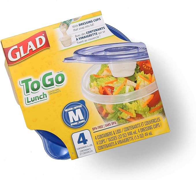 Glad GladWare To Go Lunch Containers - Image 3