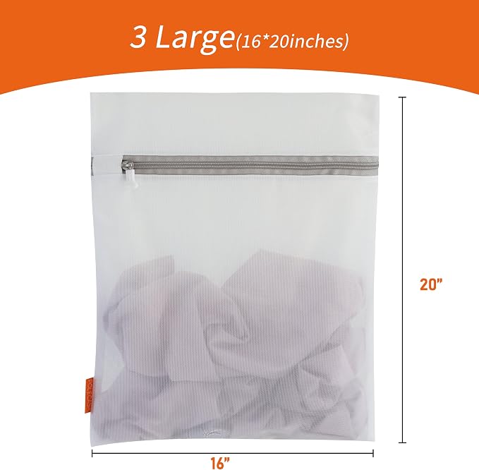 Polecasa Mesh Laundry Bags 3 Pack - Image 6
