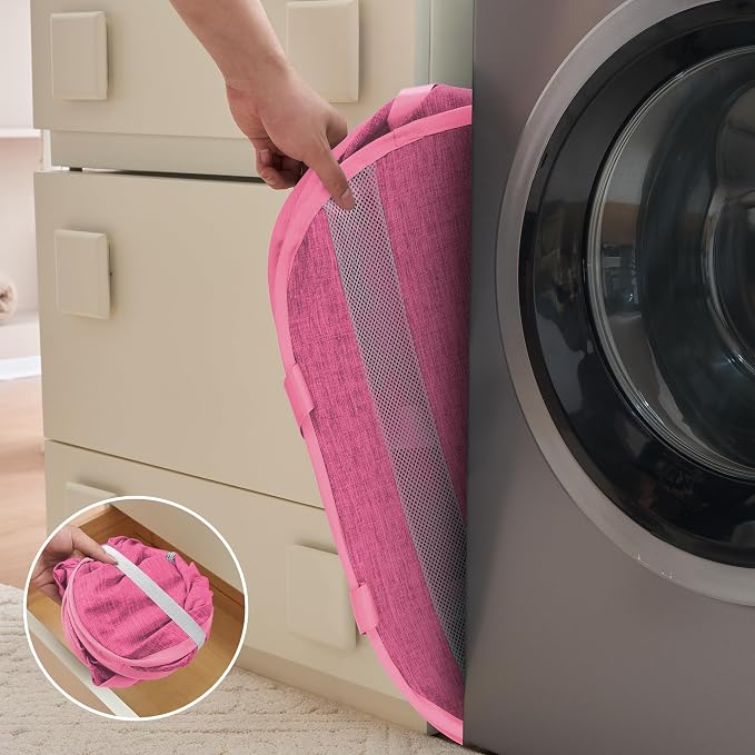 Collapsible Tear Proof Laundry Baskets - Image 7