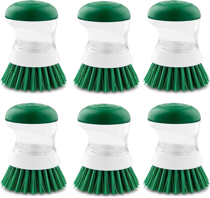 Libman Palm Brush, Soap Reservior, 6 Pack by TheLibmanCompany