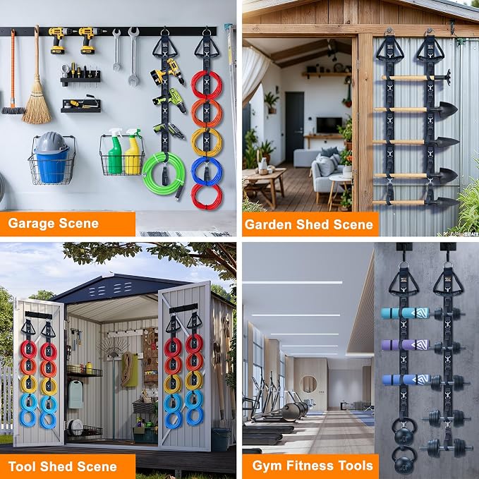 Extension Cord Organizer with 5 Detachable straps | 2 PCS Extension Cord Holder - Image 6