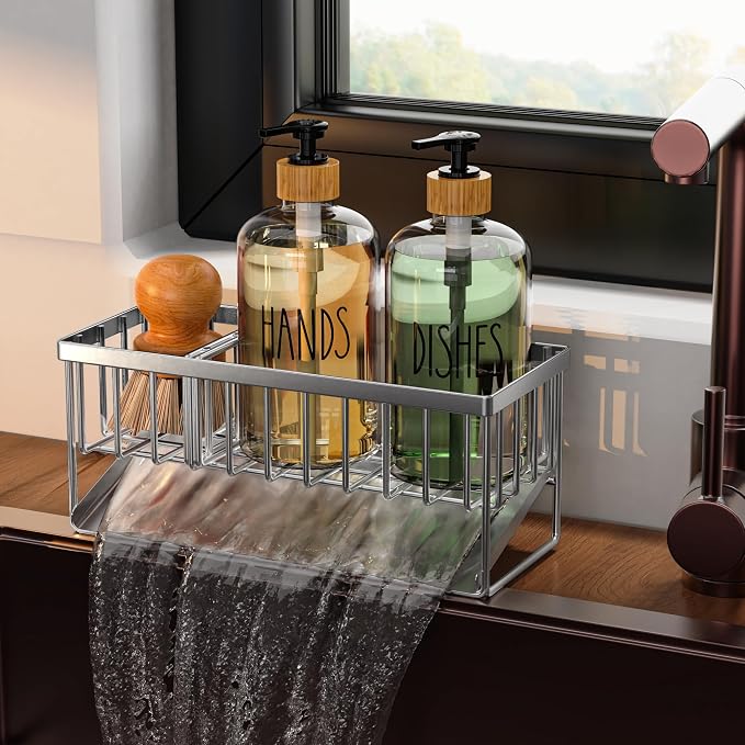 Cisily Kitchen Dish Soap Dispenser Set - Image 9