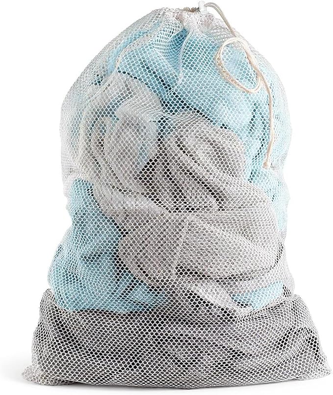 Extra Large Mesh Laundry Bag Heavy Duty Mesh Wash Bag by Meeall