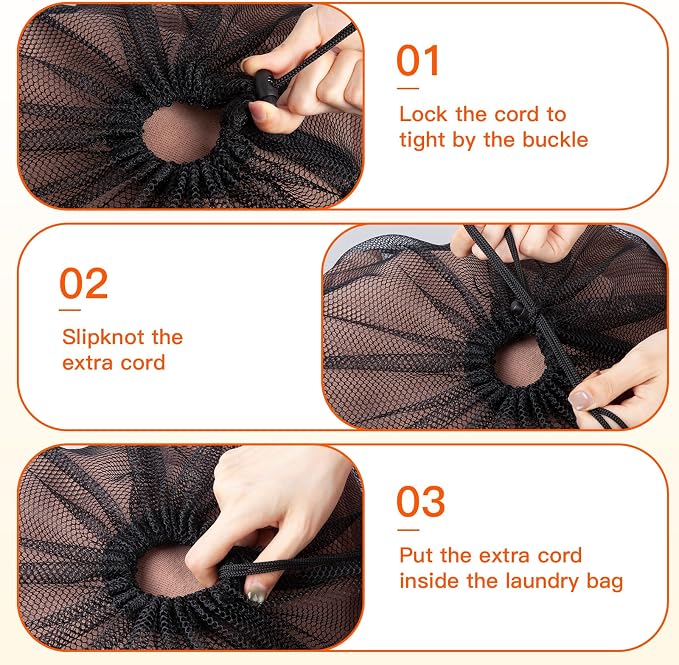 Extra Large Mesh Laundry Bag Heavy Duty Mesh Wash Bag - Image 3