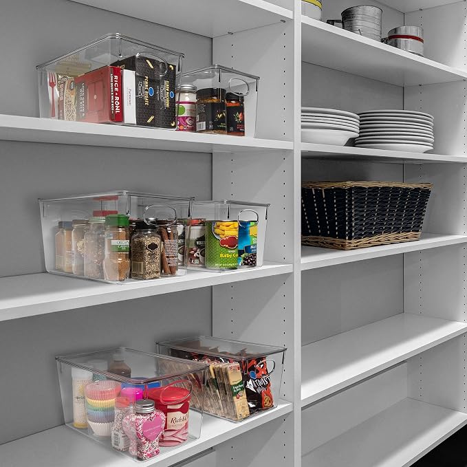 CLEARSPACE Plastic Storage Bins - Image 2