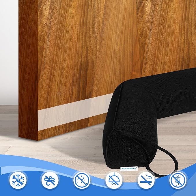 NABOWAN 36" Weighted Under Door Draft Stopper -Triangular Door Draft Blocker - Image 5