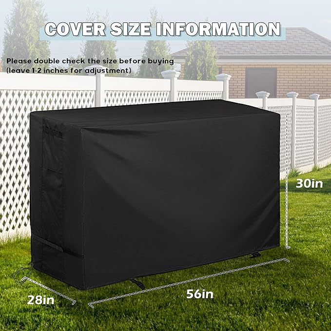 Pizza Oven Table Cover for Leteuke Pizza Oven Table Grill Cart, Outdoor Pizza Oven Stand Cover for Leteuke BBQ Prep Tables Station