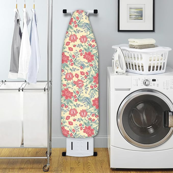 Extra Thick Ironing Board Cover and Pad, Floral Farmhouse 15x54 Ironing Board - Image 5