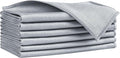 HOMEXCEL Glass Cleaning Cloths 6PK, Streak Free Towel by HOMEXCEL