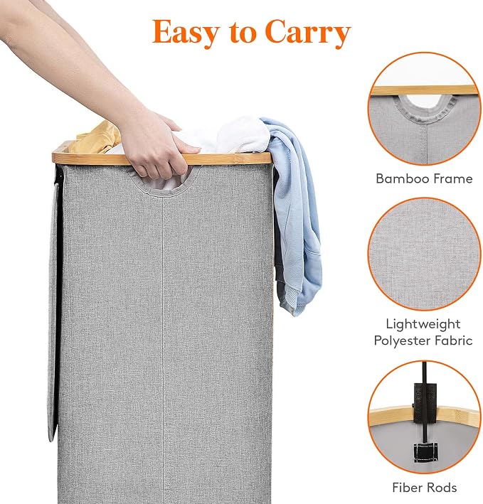 Lifewit 105L Laundry Basket - Image 5