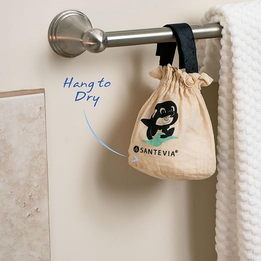 Organic Cotton Bath Faucet Filter by Santevia | Sensitive Skin Bathtub Water - Image 8