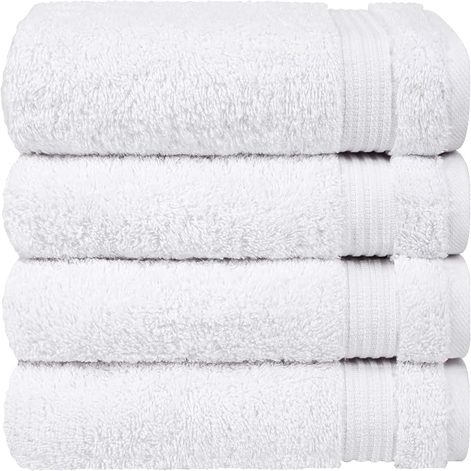 Cotton Paradise 100% Cotton Turkish Towel Set, Soft Absorbent Quick Dry - Image 5