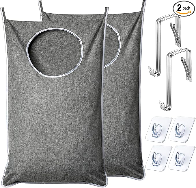 ANSTROUT XL Hanging Laundry Hamper, Extra Large Tear-resistance Door Hamper by ANSTROUT