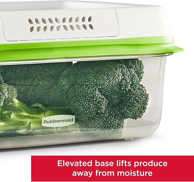 Rubbermaid FreshWorks Produce Saver, Medium and Large Storage Containers - Image 4
