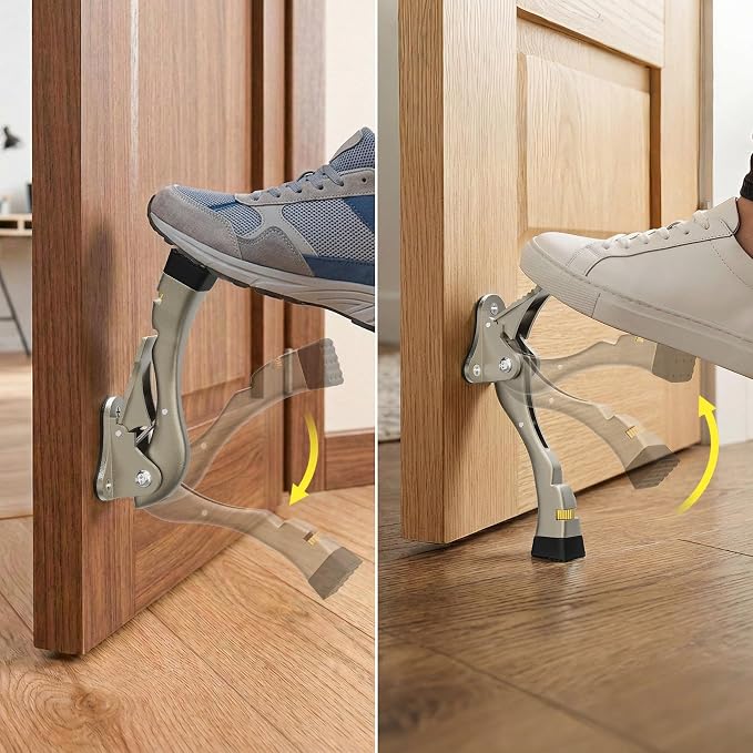 Gotega Door Stoppers, 4 Inch Kickdown Door Stop - Image 2