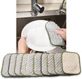 Silver Microfiber Scrubbing Pads, Non-Scratch by Unknown