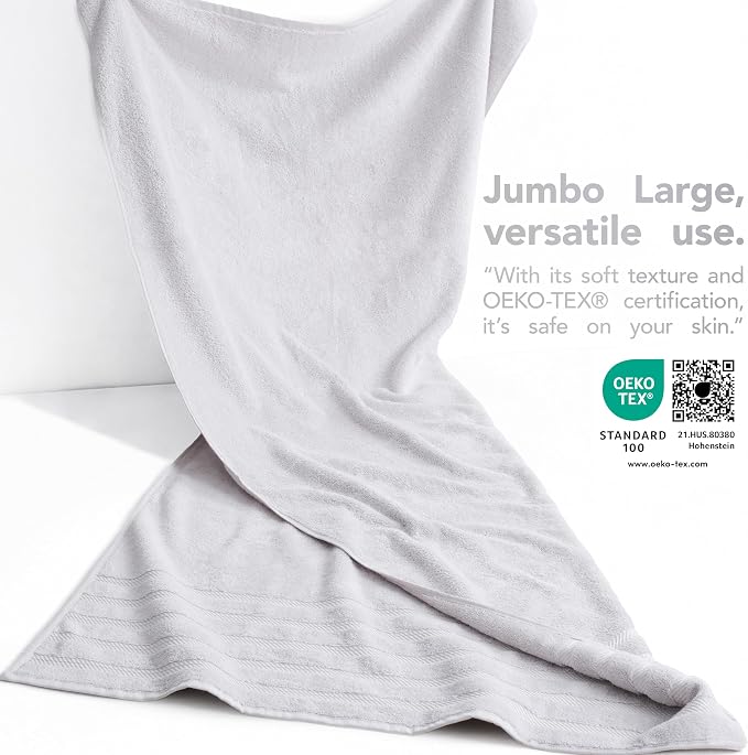 American Soft Linen 100% Cotton Luxury Turkish Towels, 35x70 XL Bath Sheet | - Image 3