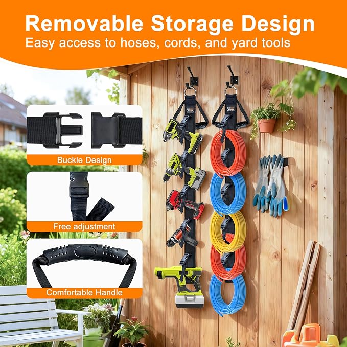 Extension Cord Organizer 2 Pack, Cord Storage Organizer - Image 3