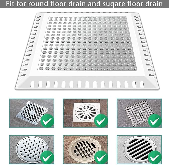 Shower Drain Hair Catcher/Drain Strainer/Shower Drain Cover - Image 6