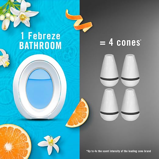 Febreze Bathroom Air Freshener, Odor-Fighting, Plug In Alternative, Air - Image 6
