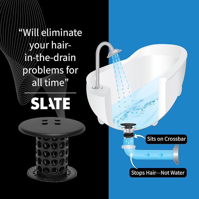 TubShroom Bathtub Drain Hair Catcher – in-Drain Tub Strainer & Clog Prevention - Image 4