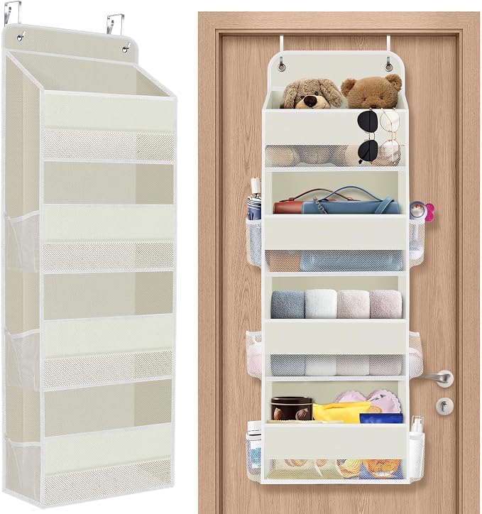 1Pack Over The Door Organizer Large Capacity Hanging Storage Room Organizer by SpaceHacks