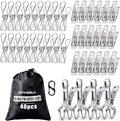 Clothes Pins Metal Stainless Steel Clothespins Laundry Pin Bag Photo Clips | by %E2%97%8FYourmostsincerefriend
