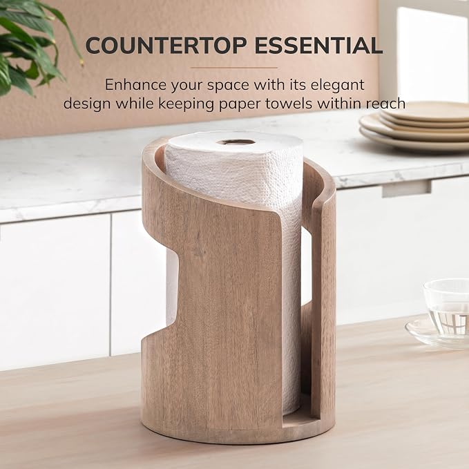 Anji Mountain Wooden Paper Towel Holder - Image 6