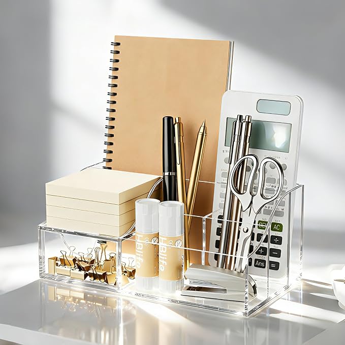 HBlife Acrylic Desk Organizer - Image 5