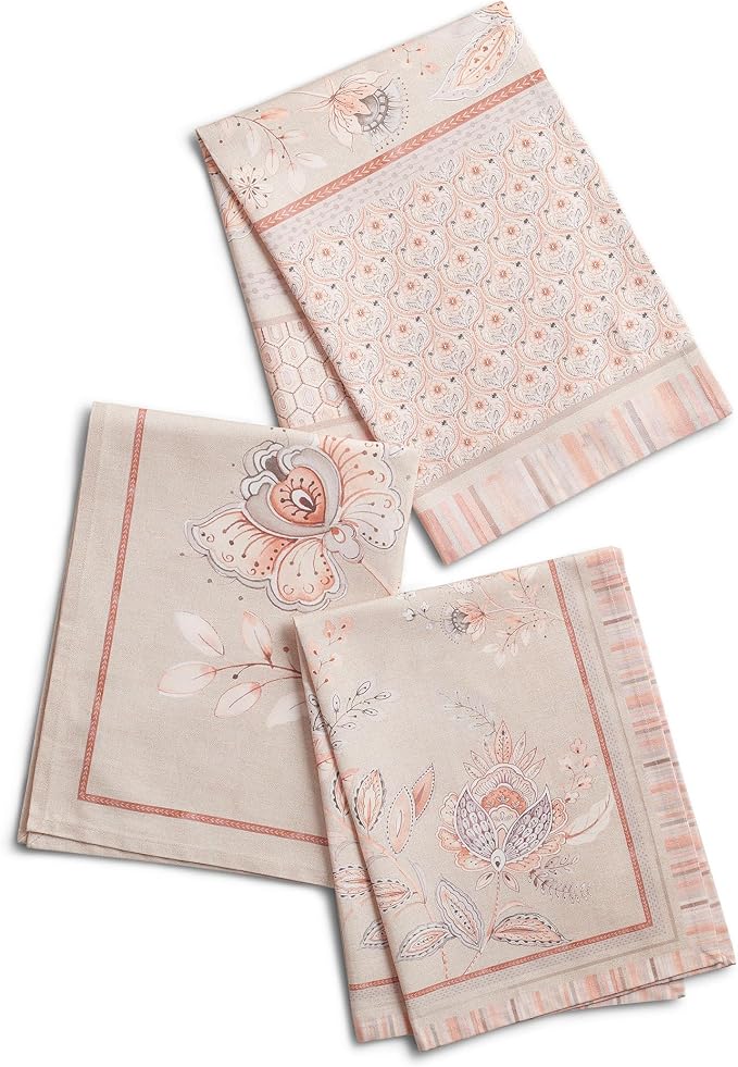 Maison d' Hermine Kitchen Towels Set of 3 100% Combed Cotton 27.50"x20" by MaisondHermine