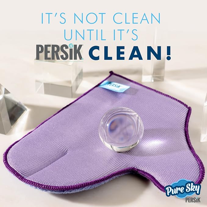 persik Pure-Sky Microfiber Glass Cleaning Glove - Image 9
