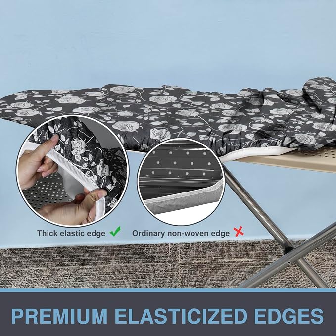 VividPaw Ironing Board Cover and Pad, Standard Size 15x54, Thick Padding - Image 8