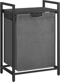 VASAGLE Laundry Hamper with Shelf, 1 Pull-Out Bag, 17.2 Gallons by Unknown