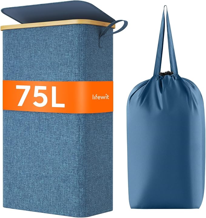 Lifewit 75L Slim Laundry Hamper by Lifewit