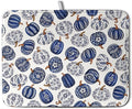 Chinoiserie Fall Dish Drying Mat by Kwlegh