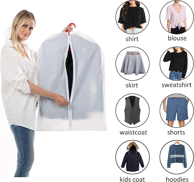 MsKitchen 6 Pack Short Garment Bags - Image 4