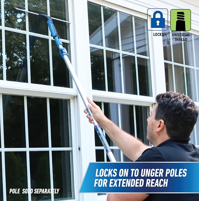 Unger Professional Connect and Clean 18” EZ Change Window and Glass Cleaning - Image 5