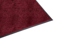 Guardian Platinum Series Indoor Wiper Floor Mat, Rubber with Nylon Carpet, 2'x19', Burgundy