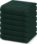 Homaxy 100% Cotton Waffle Weave Kitchen Dish Towels 6-Pack, Ultra Soft by Homaxy