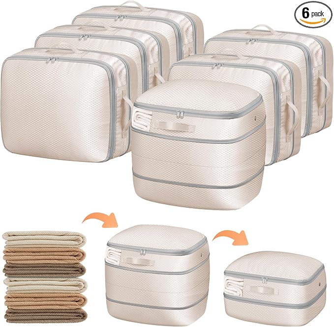 DIMJ Compression Storage Bags 6 Pack by DiMJ