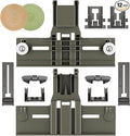 UPGRADED W10350375 Dishwasher Top Rack Adjuster Parts Replacement for Whirlpool Dishwasher Parts WDT730PAHZ0 WDT750SAHZ0 WDTA50SAHZ0 WDT970SAHZ0 Upper Rack Parts,Fits Kenmore Dishwasher Top Rack Parts