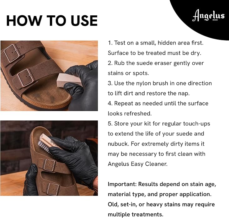 Angelus Suede & Nubuck Cleaner Kit - Image 4