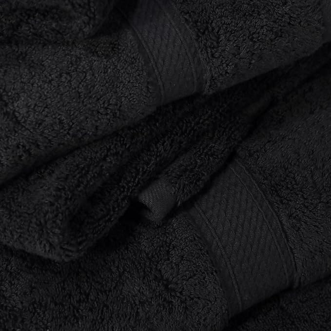 Superior Egyptian Cotton Plush & Absorbent, Bath Towel Set of 4, Soft Luxury - Image 9