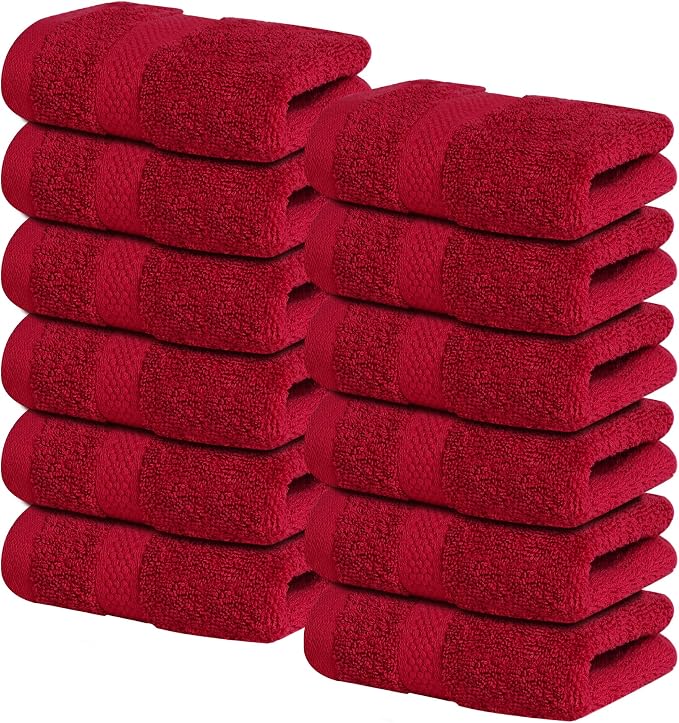 Infinitee Xclusives 100% Cotton Luxury Wash Cloths by InfiniteeXclusives