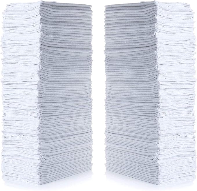 Simpli-Magic Cotton Shop Towels 14"x12" – Reusable Cleaning Shop Rags by Simpli-Magic