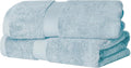 SUPERIOR Egyptian Cotton Plush & Absorbent, Bath Towel Set of 2, Light Blue | by SUPERIOR