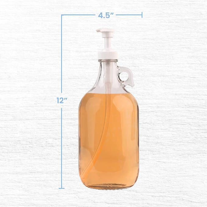 kitchentoolz Half Gallon Glass Laundry Detergent Dispenser - Image 2