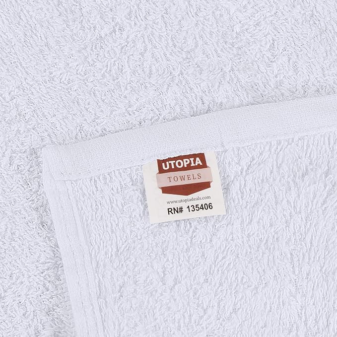 Bulk 216-pack Commercial Cotton Mop Towels, Hotels & Bar, 16x19 in, Drying - Image 3