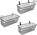 Joben Oligey 3 Set Hanging Wire Baskets, Wall Mount Fruit Basket, No Drilling by JobenOligey